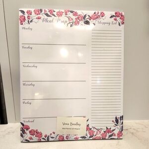 New Vera Bradley Meal Planner Magnetic Pad